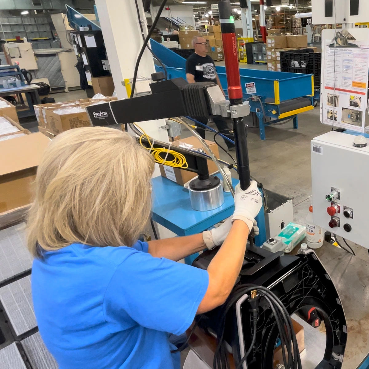 Rexair factory assembly